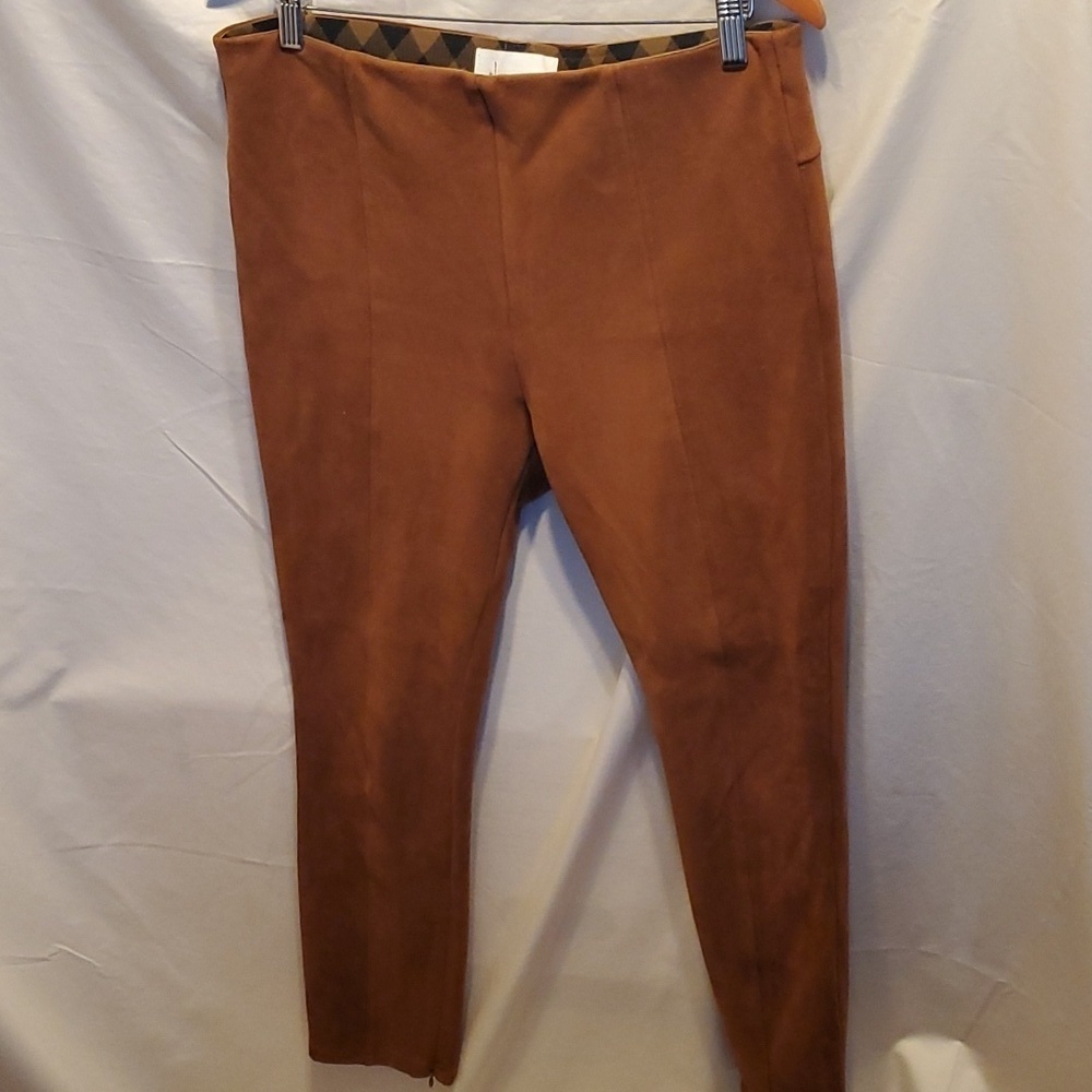 Anthropology Suede Like Pants SZ 31